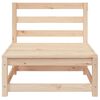 vidaXL Salon de jardin 2 pcs avec coussins Bois de pin massif