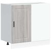 vidaXL Armoire de cuisine Porto sonoma gris bois d'ing&eacute;nierie