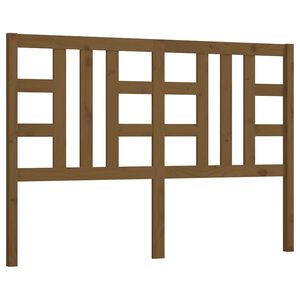 vidaXL T&ecirc;te de lit Marron miel 146x4x100 cm Bois massif de pin
