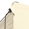 vidaXL Tente de f&ecirc;te Cr&egrave;me 291 x 431 x 315 cm Tissu Oxford