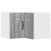 vidaXL Panneau de lave-vaisselle Kalmar Gris Sonoma 57 x 57 x 40 cm
