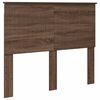 vidaXL Cadre de lit Ch&ecirc;ne brun 120 x 200 cm Bois de pin massif
