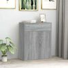 vidaXL Buffet Sonoma gris 60x30x75 cm Bois d'ing&eacute;nierie