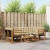 vidaXL Ensemble de canap&eacute;s d'ext&eacute;rieur 7 pcs Naturel et Beige