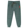 Pantalon de surv&ecirc;tement pour enfants vert fonc&eacute; 92