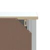 vidaXL Meubles de salle de bain 3 pcs BERG blanc bois de pin massif
