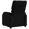 vidaXL Fauteuil de massage inclinable &eacute;lectrique noir similicuir