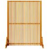 vidaXL &Eacute;cran de confidentialit&eacute; Marron 79.5 x 50 x 110 cm