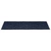 vidaXL Tapis d'escalier autocollants 15 pièces 60 x 25 cm Bleu marine Rectangulaire