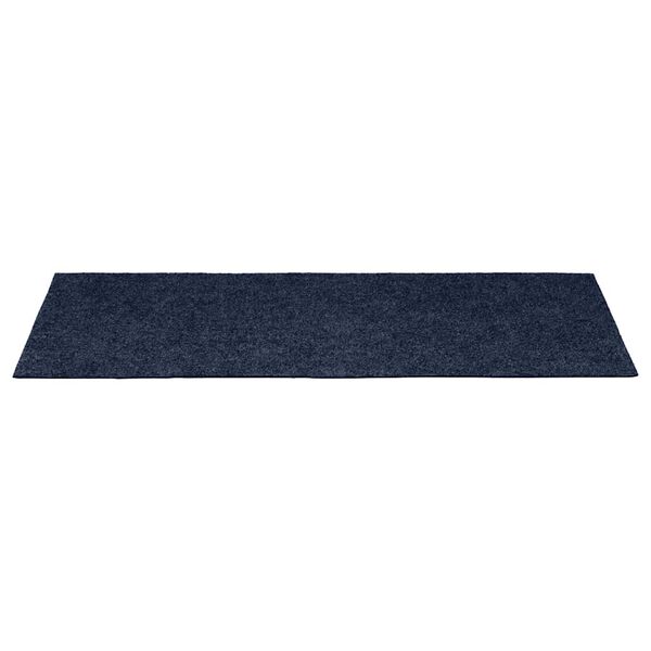 vidaXL Tapis d'escalier autocollants 15 pièces 60 x 25 cm Bleu marine Rectangulaire