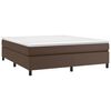 vidaXL Cadre de lit marron 180x200 cm similicuir