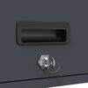 vidaXL Armoire murale pour garage Anthracite 90 x 40 x 53 cm