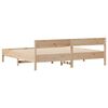 vidaXL Cadre de lit sans matelas 160x200 cm bois massif de pin