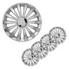 ProPlus Enjoliveurs Meridian Argent&eacute; 13" 4 pcs