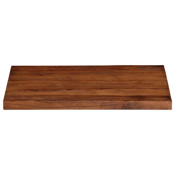 vidaXL Dessus de table 70x50x2,5 cm rectangulaire bois massif r&eacute;cup&eacute;r&eacute;