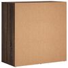 vidaXL Buffets 2 pcs ch&ecirc;ne marron 79x38x80 cm bois d'ing&eacute;nierie