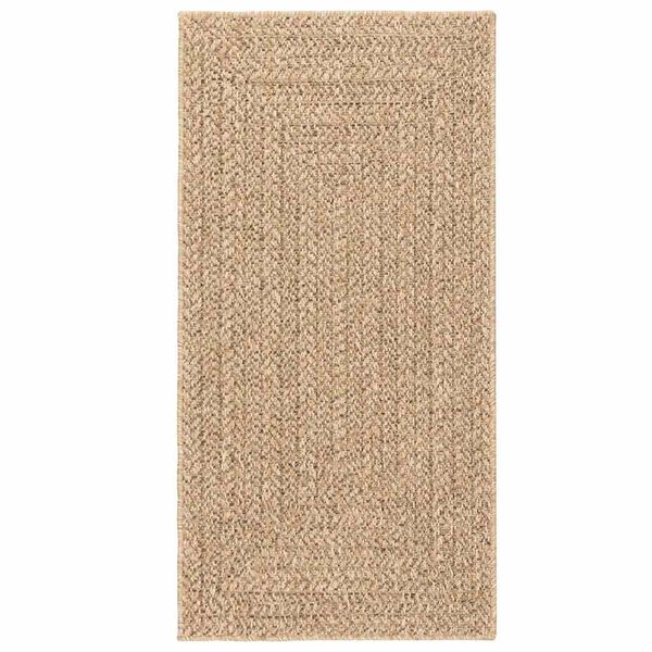 vidaXL Tapis ZIZUR beige 80x250 cm aspect de jute int&eacute;rieur ext&eacute;rieur