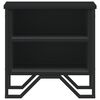 vidaXL Table de chevet Noir 40 x 30 x 40 cm Agglom&eacute;r&eacute;