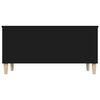 vidaXL Table basse Noir 90x44,5x45 cm Bois d'ing&eacute;nierie