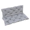 vidaXL Coussin gris pour balancelle 120 cm