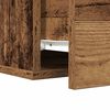 vidaXL Cabinet de chevet 2 pcs Bois ancien 35 x 35 x 20 cm