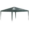 vidaXL Tente de r&eacute;ception professionnelle 4x4 m Vert 90 g/m&sup2;