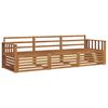 vidaXL Ensemble de canap&eacute;s d'ext&eacute;rieur 3 pc Naturel