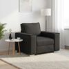 vidaXL Canap&eacute; Noir 99 x 78 x 84 cm tissu