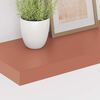 vidaXL &Eacute;tag&egrave;re Murale 2 pcs Rouge 50 x 23 x 4 cm Bois d'ing&eacute;nierie