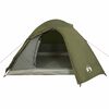 vidaXL Tente de camping &agrave; d&ocirc;me 3 personnes vert olive imperm&eacute;able