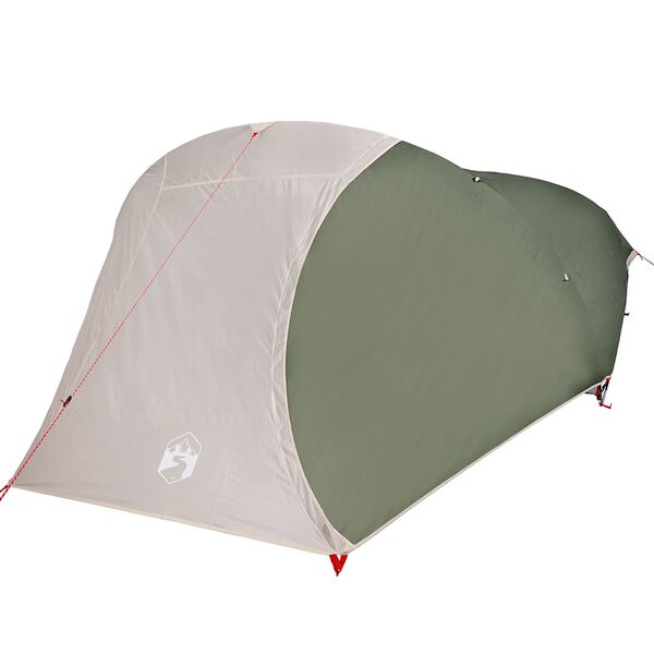 vidaXL Tente de camping &agrave; d&ocirc;me 4 personnes vert imperm&eacute;able