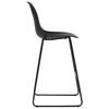 vidaXL Ensemble de bar 3 pcs Plastique Noir