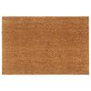 vidaXL Tapis de porte naturel 60x90 cm fibre de coco touffet&eacute;