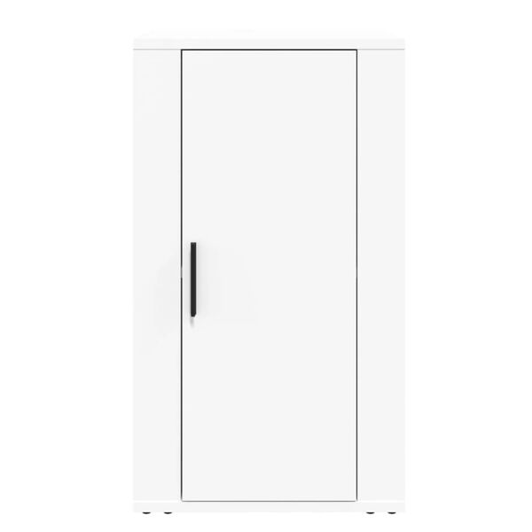 vidaXL Buffet Blanc 40x33x70 cm Bois d'ing&eacute;nierie
