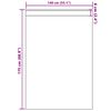 vidaXL Rideaux en velours 2 pcs Gris Argent&eacute; 175 x 140 cm Velours