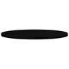 vidaXL Dessus de table marron fonc&eacute; 120x60x4cm bois ch&ecirc;ne massif ovale
