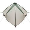 vidaXL Tente tipi avec toit Vert et blanc 490 x 410 x 210 cm