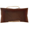 vidaXL Sacs en papier 250 pcs avec poign&eacute;es marron 15x8x21 cm