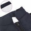 vidaXL Manteau pour chien Bleu marine L Fleece et Polyester