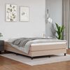 vidaXL Matelas de lit &agrave; ressorts ensach&eacute;s fermet&eacute; moyenne Cappuccino 140x200x20 cm