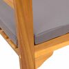 vidaXL Banc rose Naturel 114 x 46 x 82,5 cm Bois d'Acacia Massif