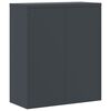 vidaXL Classeur anthracite et rouge 90x40x105 cm acier