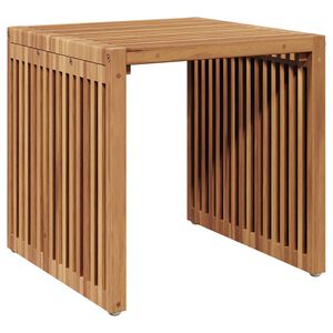 vidaXL Table d'appoint de jardin Marron 45 x 45,5 x 45,5 cm