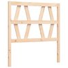 vidaXL Cadre de lit sans matelas bois de pin massif