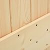 vidaXL Porte NARVIK 100x210 cm bois massif de pin