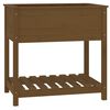 vidaXL Jardini&egrave;re avec &eacute;tag&egrave;re Marron miel 82,5x54x81 cm Bois de pin