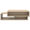 vidaXL Table basse Ch&ecirc;ne Sonoma 105 x 50 x 32,5 cm Bois d'ing&eacute;nierie