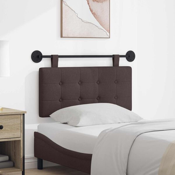 vidaXL T&ecirc;te de lit suspendue Montage mural tissu