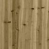 vidaXL Salon de jardin 5 pcs bois de pin impr&eacute;gn&eacute;