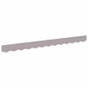vidaXL Remplacement de lambrequin Gris clair 330 x 20 cm Polyester